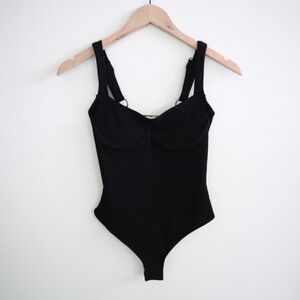 Free People Ribbed Bodysuit